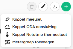 Thermostaat toevoegen
